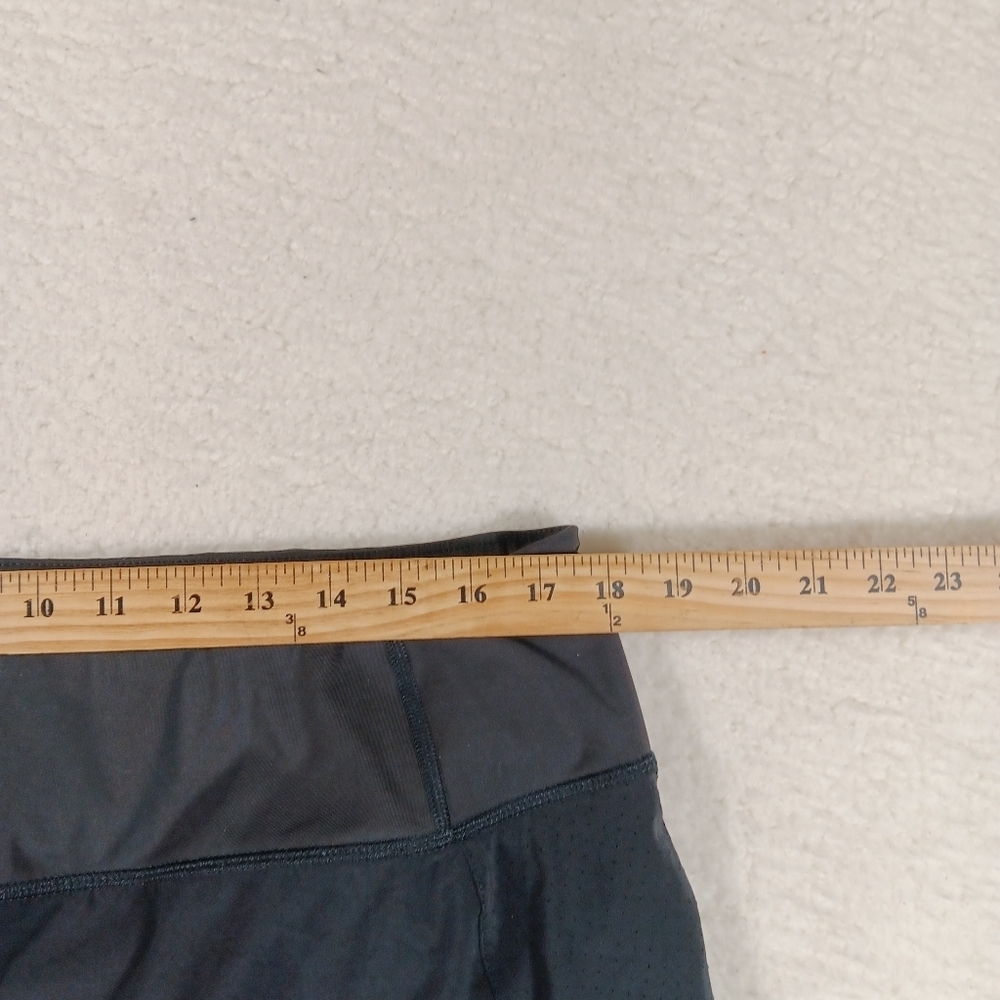 Athleta Skort Womens XL Black Run With It 14" Skort Jupe-Short Golf Tennis - Picture 8 of 13